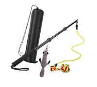 our fave Jouet portable pour chien avec tige extensible en nylon pour s'amuser en plein air Canne d'entraînement portable