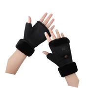 our fave Lot de 2 gants élastiques unisexes pour temps froid, moufles d'hiver extensibles en peluche pour usage quotidien en hiver, cyclisme