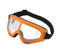 our fave Lot de 2 lunettes de neige coupe-vent avec rembourrage en mousse respirante et monture flexible pour snowboard, VTT, motocross, verres résistants aux chocs