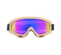 our fave Lot de 2 lunettes de neige coupe-vent avec rembourrage en mousse respirante et monture flexible pour snowboard, VTT, motocross, verres résistants aux chocs