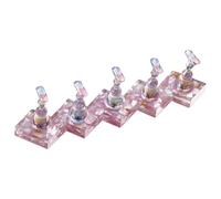 our fave Lot de 5 présentoirs professionnels pour nail art - Base pratique en ABS et design anti-basculement pour salon et usage domestique