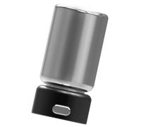 our fave Mangeoire manuelle à granulés pour poissons d'aquarium Routines | Distributeur à bouton-pression, boîtier en alliage d'aluminium, capacité de 120 ml, utilisation du réservoir de bureau