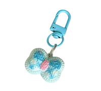 our fave Porte-clés élégant en forme d'animal - Breloque de téléphone élégante pour filles et adolescents - Accessoire tendance pour meilleure amie - Porte-clés en résine, Nœud bleu., taille unique