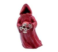 our fave Specter Pendentif en forme de tête de mort en métal | Texture métallique, outil de survie décoratif, équipement de camping, randonnée, pendentif pour explorateurs culturels