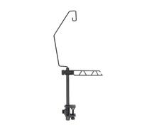 our fave Support de lampe de camping avec pince de bureau, lampe courte | Crochet en alliage d'aluminium, support portable pour éclairage de table de pique-nique
