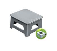 our fave Toilettes de voyage pliables compactes de stockage épais et léger haute capacité Sac résistant Camping Urgences Utilisation pliable Camping Voyage
