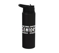 Our Final Chapter Seniors 2027 Graduation Senior 2027 Stainless Steel Insulated Water Bottle