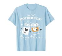 Our First Mother's Day Together Baby Mommy and Me Matching T-Shirt