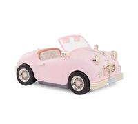Our Generation - À la place du conducteur Cruiser décapotable - Voiture de poupée rose - Véhicule jouet avec radio, lumières et sons - Accessoires pour poupées de 46 cm - 3 ans et +