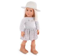 Our Generation Poupée Tendance de 45,7 cm - Yeux de Noisette réalistes et Cheveux blonds Longs Platinum - Breloques équestriennes et Chapeau à Bord - Pretend Play - Jouets pour Enfants de 3 Ans et