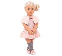 Our Generation - Alexa - Poupée Ballerine 46 cm - Cheveux blonds et Yeux Verts - Tenue de Ballet - Jouer à Faire Semblant - 3 Ans et +