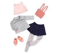 Our Generation - BD30277Z - Tenue deluxe - jupe et veste grise