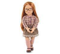 Our Generation - BD31078C1Z - Poupée classique - april, 18 inch/ 46 cm, Marron