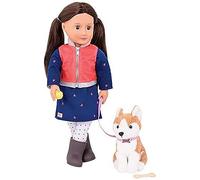 Our Generation - BD31201C1Z - Poupée avec chien - leslie