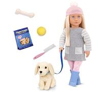 Poupée 46 cm Avec Chien Meagan Our generation