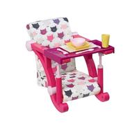 Our Generation - Chaise à Pince Let's Hang - Imprimé Chat - Accessoires pour poupées de 46 cm - Chaise Haute pour Jouets - Siège d'appoint - Jouer à Faire Semblant - 3 Ans et +