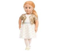 Our Generation Holiday Hope-Holiday Doll in Sequin Outfit 18 Multicolore G