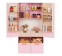 Our Generation Ensemble de Meubles de Cuisine à la Maison - Pretend Food Items - Accessoires de poupée de 45,7 cm - Jeu imaginatif - Jouets for Kids Ages 3 & Up - Pretty Pantry