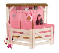 Our Generation - Les écuries Saddle-Up - Accessoires pour poupées de 46 cm - Écurie de Chevaux - Jouets de Grange - Jouets pour Chevaux - 3 Ans et +