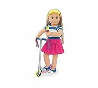 Our Generation - Mignon à scooter - Vêtements pour poupées de 46 cm - Tenue de sport - Accessoire pour scooter - Haut et jupe - 3 ans et +