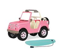 Our Generation Off Roader, véhicule Tout-Terrain Rose pour poupées