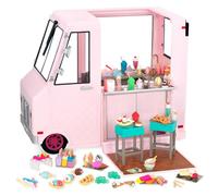 Our Generation Sweet Stop, Camion à Glace Rose pour poupées de 46 cm