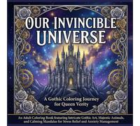 Our Invincible Universe: A Gothic Colouring Journey for Queen Verity: An Adult Coloring Book featuring Intricate Gothic Art, Majestic Animals, and ... for Stress Relief and Anxiety Management