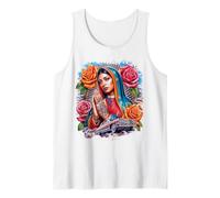 Our Lady of Guadalupe Lowrider Mexican Pride Mexico Chicano Débardeur