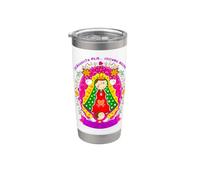 Our Lady Virgen De Guadalupe Saint Virgin Mary Catholic Gobelet isotherme en acier inoxydable double paroi