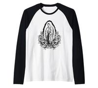 Our Lady Virgen De Guadalupe Saint Virgin Mary Manche Raglan