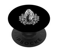 Our Lady Virgen De Guadalupe Saint Virgin Mary PopSockets PopGrip Adhésif