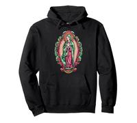 Our Lady Virgen De Guadalupe Saint Virgin Mary Roses Flowers Sweat à Capuche
