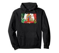 Our Lady Virgen De Guadalupe Saint Virgin Mary Roses Flowers Sweat à Capuche