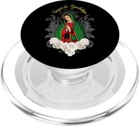 Our Lady Virgen De Guadalupe Virgin Mary Madre Mía PopSockets PopGrip pour MagSafe