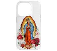 Our Lady Virgen De Guadalupe Virgin Mary Reina de Mexico Coque pour iPhone 14 Pro