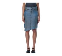 Our Legacy - Asymmetric Denim Skirt - Femme - Jupes - Bleu - Taille: 42 FR