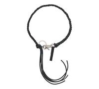 Our Legacy - Braided Ladon - Homme - Accessoires - Noir - Taille: ONE Size