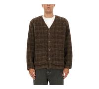 Our Legacy - Checked Cardigan - Homme - Pulls - Brun - Taille: L