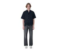 Our Legacy - Every Shirt Shortsleeve - Homme - Chemises - Noir - Taille: L