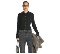 Our Legacy - Gilet en tricot mélangé de laine - Femme - Pulls - Noir - Taille: 38 FR