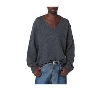 Our Legacy - Pull col en V Link - Homme - Pulls - Gris - Taille: M