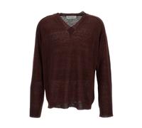 Our Legacy - Rue V-neck - Homme - Pulls - Brun - Taille: M