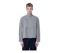 Our Legacy - Shrunken Fullzip - Homme - Sweatshirts et sweats à capuche - Gris - Taille: XL