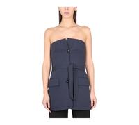 Our Legacy - Suit Top - Femme - Tops - Bleu - Taille: 36 FR