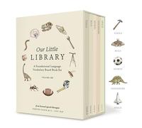 Our Little Library Vol. 3: A Foundational Language Vocabulary Board Book Set for Babies, Including Bugs, Dino saurs, Sports, Space, and Trucks