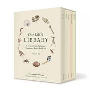 Our Little Library Vol. 3: A Foundational Language Vocabulary Board Book Set for Babies, Including Bugs, Dino saurs, Sports, Space, and Trucks