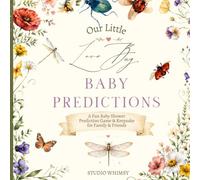 Our Little Love Bug Baby Predictions: A Fun Baby Shower Prediction Game & Keepsake for Family & Friends