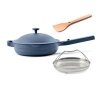 Our Place Always Pan Batterie de cuisine en céramique antiadhésive et sans toxines | Poêle à frire et sauteuse brevetée 10 en 1 en aluminium | Sans danger pour le four, l'induction et toutes les