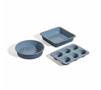 Our Place Wonder Oven Baker's Kit de cuisson - Ensemble de 3 ustensiles de cuisson antiadhésifs en céramique sans toxines (ronds de 20,3 cm, carrés de 20,3 cm, moule à muffins de 6 tasses) - Passe au