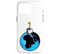 Our Planet Is A Time Bomb - Réchauffement climatique - Changement climatique Coque pour iPhone 16 Pro Max